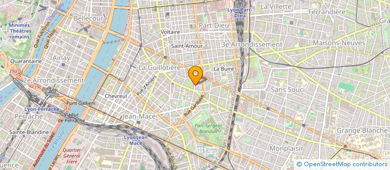 localisation de l'entreprise MADAME SUZANNE ROSSI  LYON