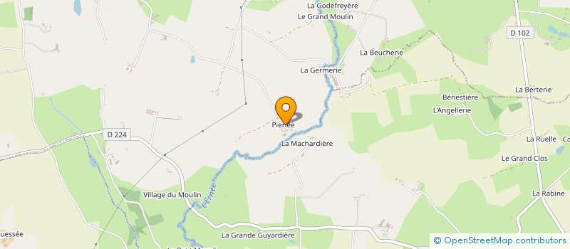 localisation de l'entreprise MADAME SUZANNE ROUSSEAU à MONTAUDIN