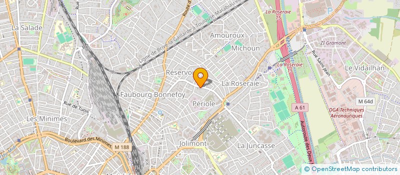 localisation de l'entreprise MADAME SUZANNE SALLES à TOULOUSE