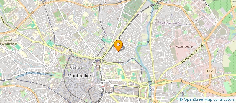 localisation de l'entreprise MADAME SUZANNE SALOMON à MONTPELLIER