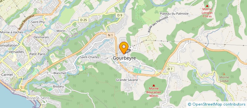 localisation de l'entreprise MADAME SUZANNE SARGENTON-CALLARD à GOURBEYRE