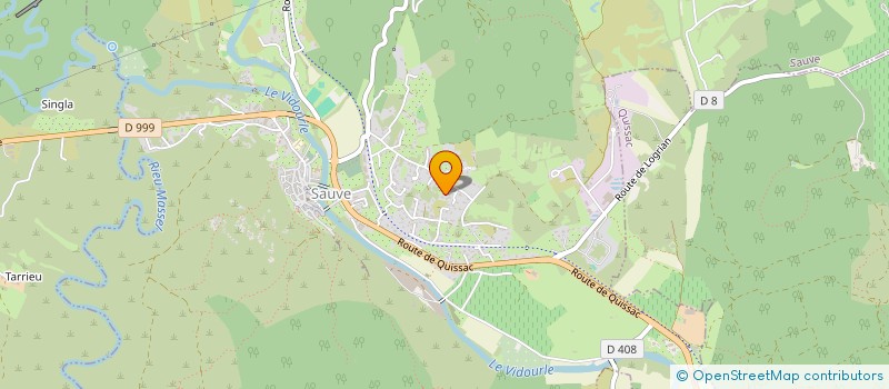 localisation de l'entreprise MADAME SUZANNE SAXE  SAUVE