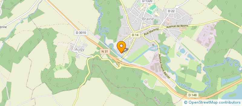 localisation de l'entreprise MADAME SUZANNE SCHEFFGES  BRAINE