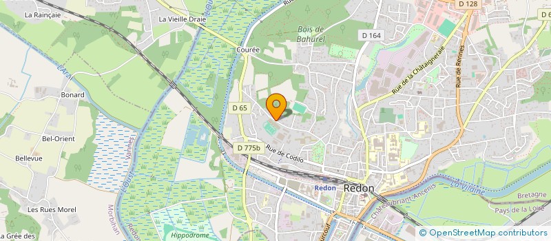 localisation de l'entreprise MADAME SUZANNE SEBILO  REDON