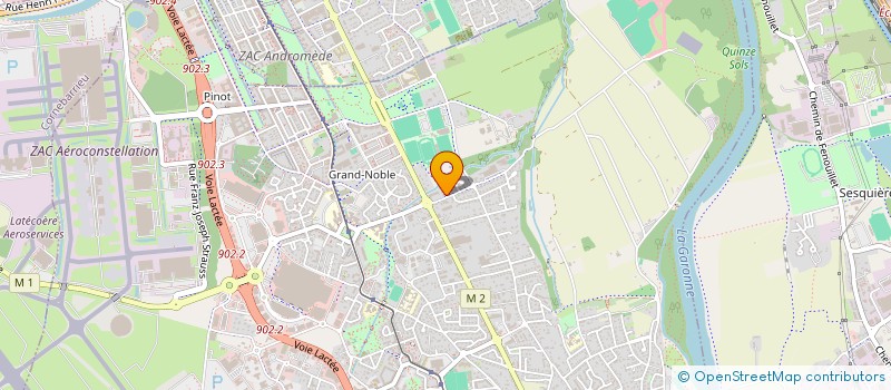 localisation de l'entreprise MADAME SUZANNE SICART à BLAGNAC