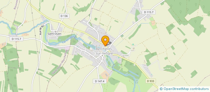 localisation de l'entreprise MADAME SUZANNE SMITH à BERCHERES-SUR-VESGRE