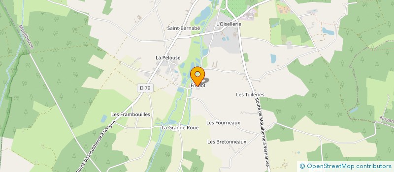 localisation de l'entreprise MADAME SUZANNE SOREAU à MOULIHERNE
