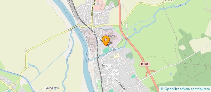 localisation de l'entreprise MADAME SUZANNE SQUIN  IMPHY