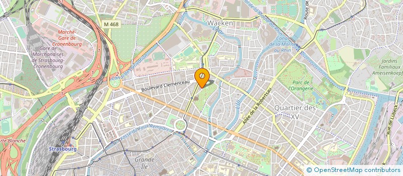 localisation de l'entreprise MADAME SUZANNE STOLL à STRASBOURG