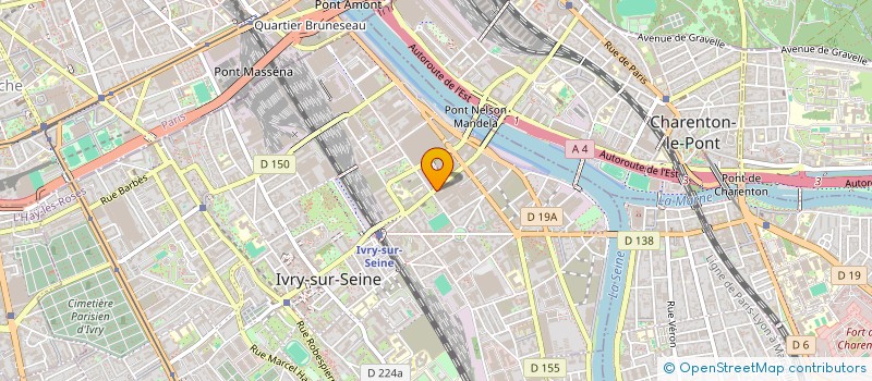 localisation de l'entreprise MADAME SUZANNE SZABO  IVRY-SUR-SEINE