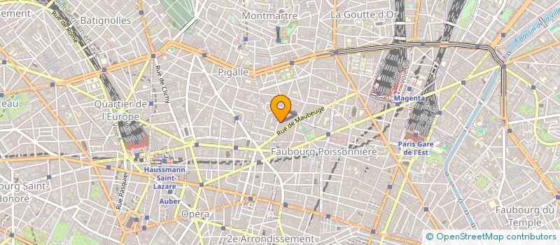 localisation de l'entreprise MADAME SUZANNE SZPICBERG  PARIS 9