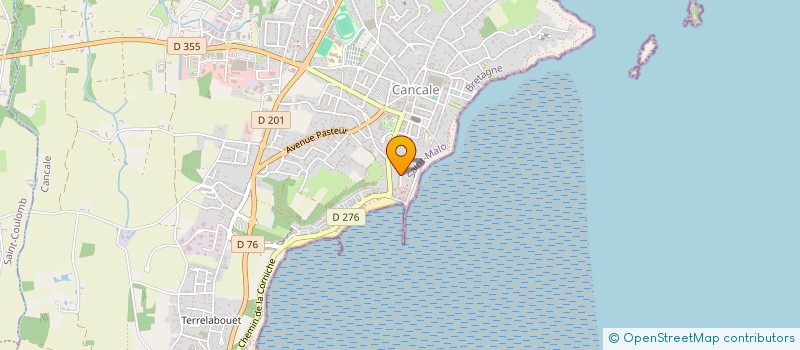 localisation de l'entreprise MADAME SUZANNE TERCY  CANCALE