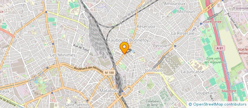 localisation de l'entreprise MADAME SUZANNE TEYCHENNE à TOULOUSE