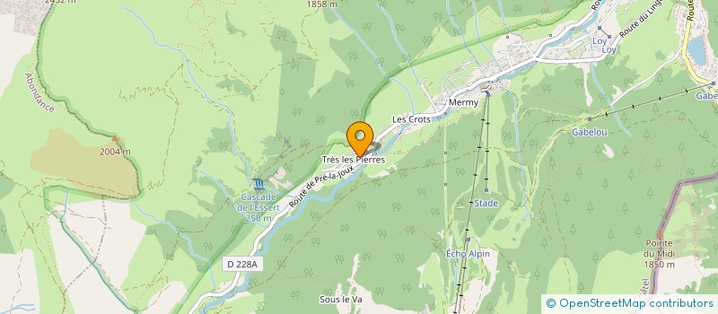 localisation de l'entreprise MADAME SUZANNE TOCHET  CHATEL