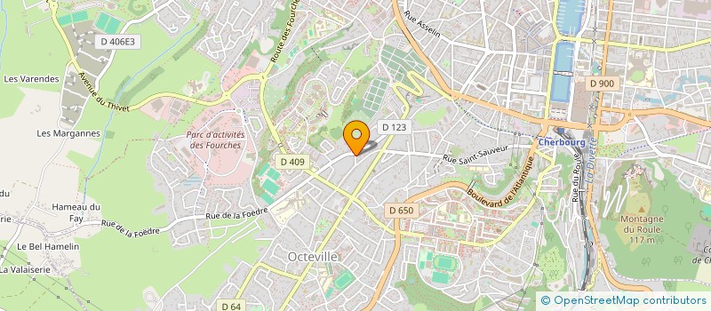localisation de l'entreprise MADAME SUZANNE TOULORGE à CHERBOURG-EN-COTENTIN