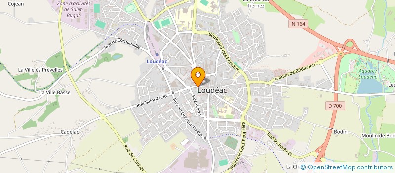 localisation de l'entreprise MADAME SUZANNE TRAONOUIL à LOUDEAC
