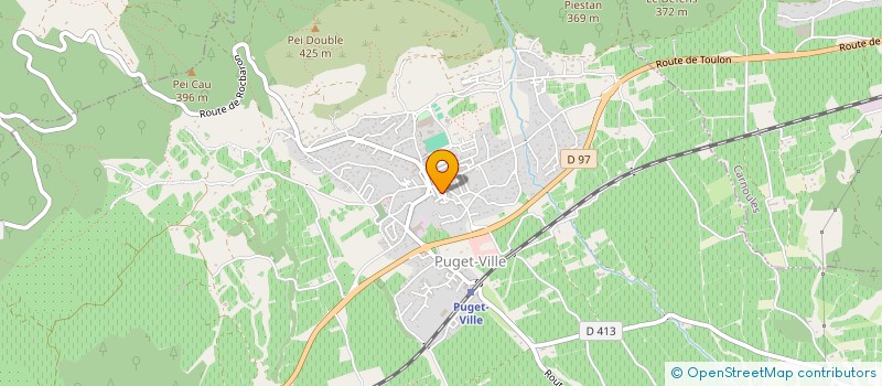 localisation de l'entreprise MADAME SUZANNE TRICHARD  PUGET-VILLE