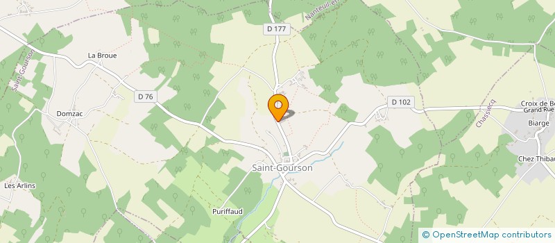 localisation de l'entreprise MADAME SUZANNE VALLANTIN à SAINT-GOURSON