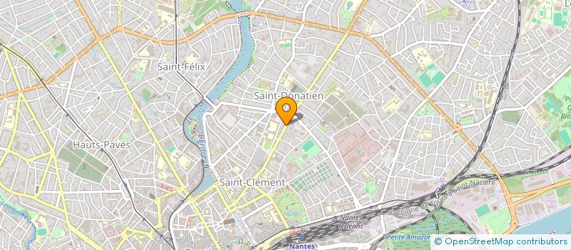 localisation de l'entreprise MADAME SUZANNE VERGOBBI  NANTES