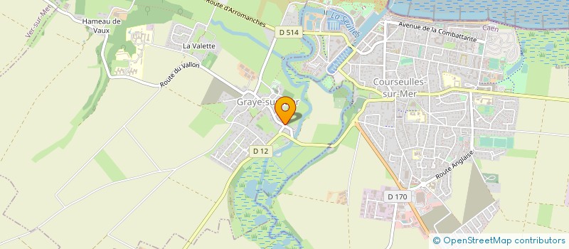 localisation de l'entreprise MADAME SUZANNE VERGY  GRAYE-SUR-MER