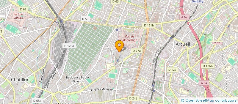 localisation de l'entreprise MADAME SUZANNE XAVIER à BAGNEUX