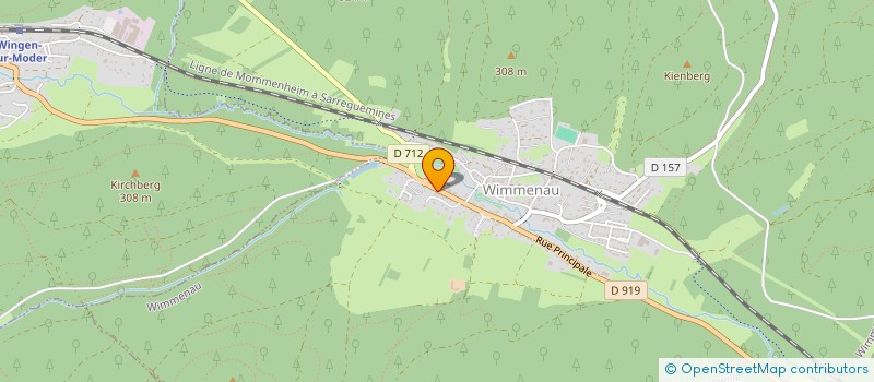 localisation de l'entreprise MADAME SUZANNE ZIELINGER  LOHR