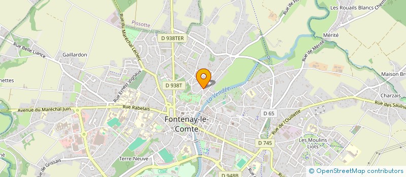 localisation de l'entreprise MADAME SUZEL CHAIGNEAU à FONTENAY-LE-COMTE