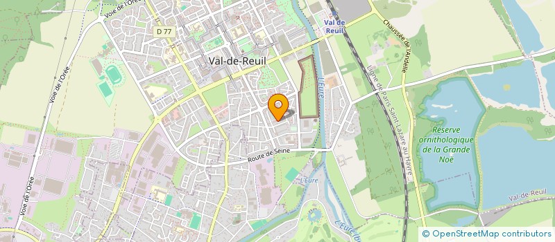 localisation de l'entreprise MADAME SUZEL MEPHANE  VAL-DE-REUIL