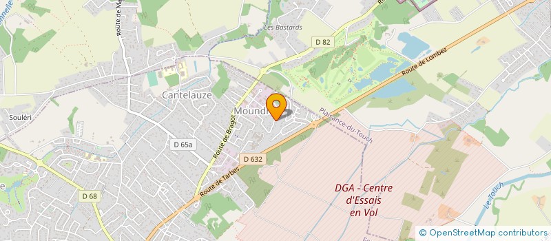 localisation de l'entreprise MADAME SUZELE NKOLO BITTA  FONSORBES