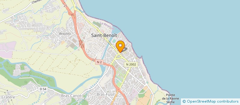 localisation de l'entreprise MADAME SUZELLE MARIMOUTOU à SAINT-BENOIT