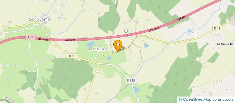 localisation de l'entreprise MADAME SUZELLE PIGEARD à SAINT-BOMER