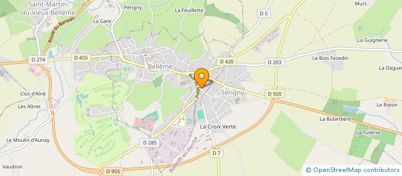 localisation de l'entreprise MADAME SUZETTE AVICE à SAINT GERMAIN-DE-LA-COUDRE