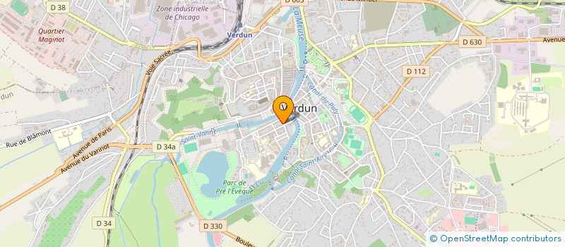 localisation de l'entreprise MADAME SUZETTE BEAUCHOT à VERDUN