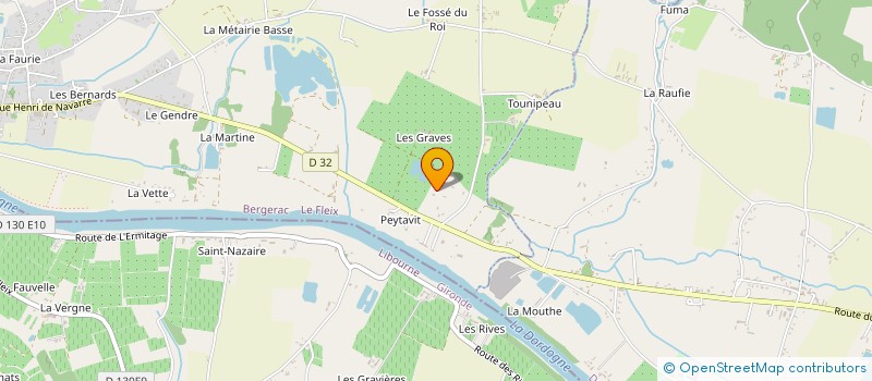 localisation de l'entreprise MADAME SUZETTE FEYTOUT  LE FLEIX