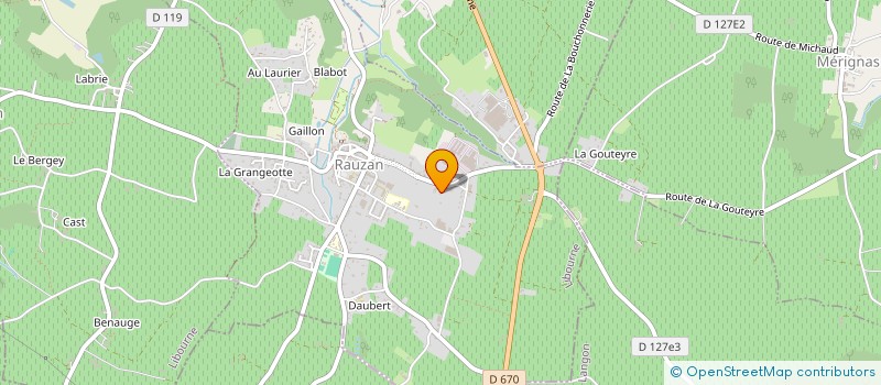 localisation de l'entreprise MADAME SUZETTE GAUTEY  MOULON