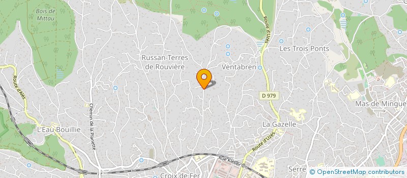 localisation de l'entreprise MADAME SUZETTE LEGENDRE  NIMES