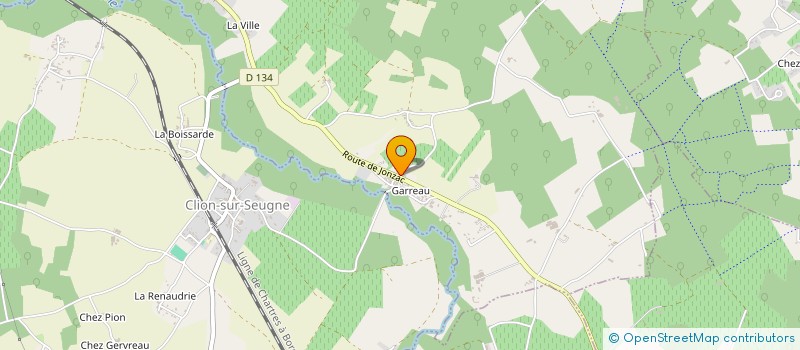 localisation de l'entreprise MADAME SUZETTE MAILLET  SAINT-GEORGES-ANTIGNAC