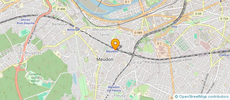 localisation de l'entreprise MADAME SUZETTE MORALES à MEUDON