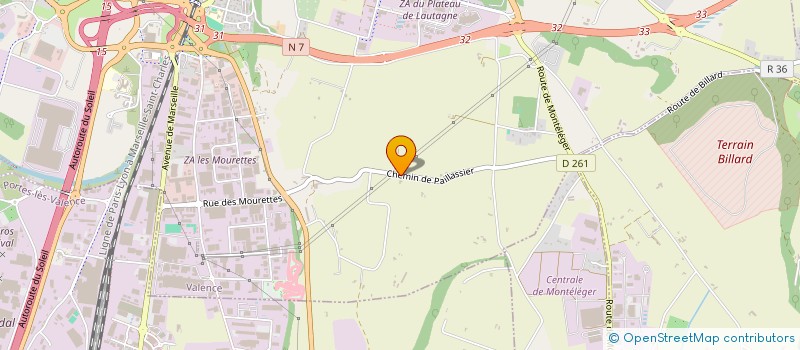 localisation de l'entreprise MADAME SUZETTE SYLVESTRE à VALENCE