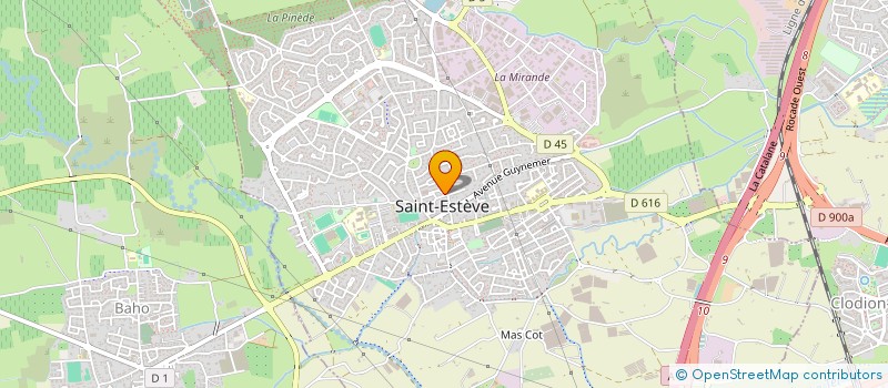 localisation de l'entreprise MADAME SUZETTE VILA  SAINT-ESTEVE