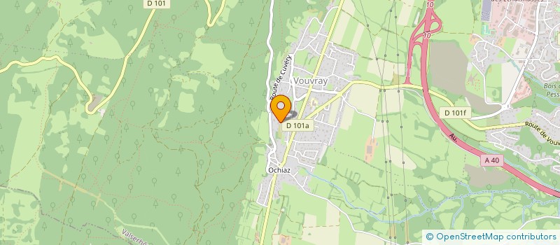 localisation de l'entreprise MADAME SUZIE BONNEVILLE à VALSERHONE