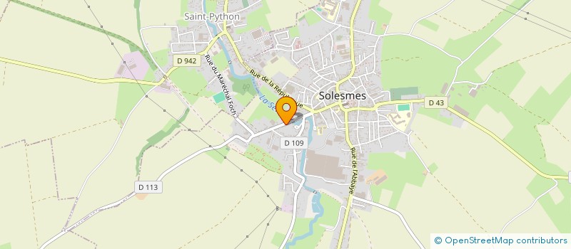 localisation de l'entreprise MADAME SUZIE BOUCHART à SOLESMES