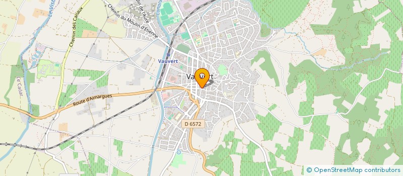 localisation de l'entreprise MADAME SUZIE CHAMBEFORT à VAUVERT