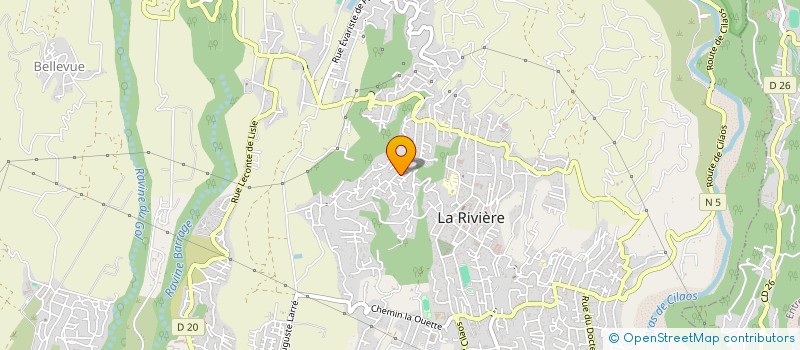localisation de l'entreprise MADAME SUZIE HOARAU à SAINT-LOUIS