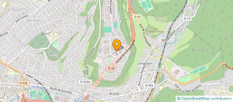 localisation de l'entreprise MADAME SUZON GIRAULT  ROUEN