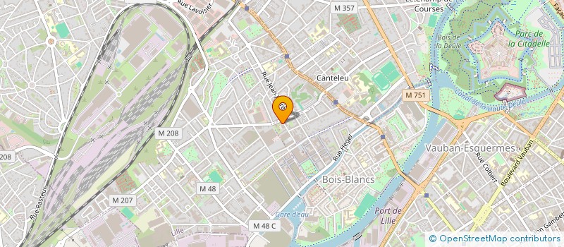 localisation de l'entreprise MADAME SUZON GUILBERT à LILLE