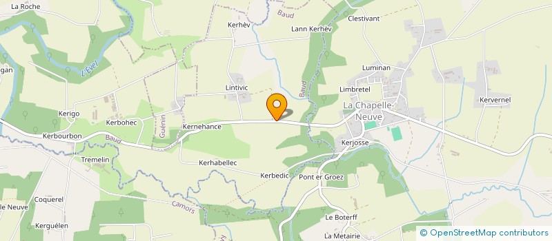 localisation de l'entreprise MADAME SUZON LEMAZIER à LOUANNEC