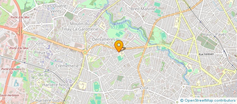 localisation de l'entreprise MADAME SUZON LEVEZIEL  NANTES