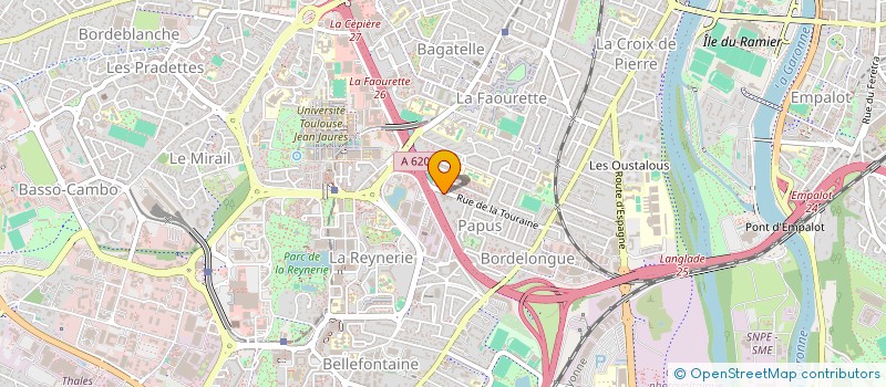 localisation de l'entreprise MADAME SUZON MAILLARD  TOULOUSE