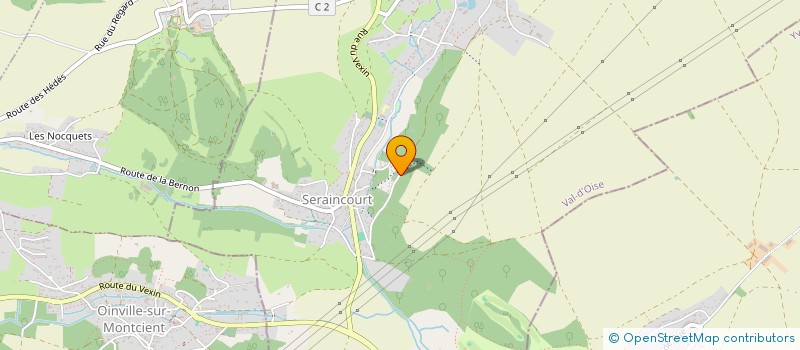 localisation de l'entreprise MADAME SUZON MAZEAU  SERAINCOURT